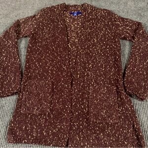 APT 9 Sweater Open Front Cardigan